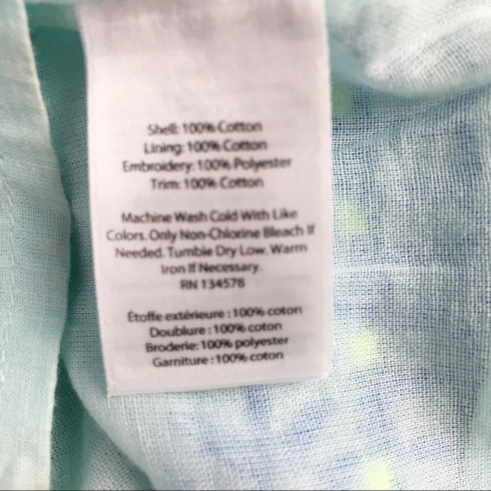 Vineyard Vines NWT Embroidered Shift Dress - Picture 7 of 7
